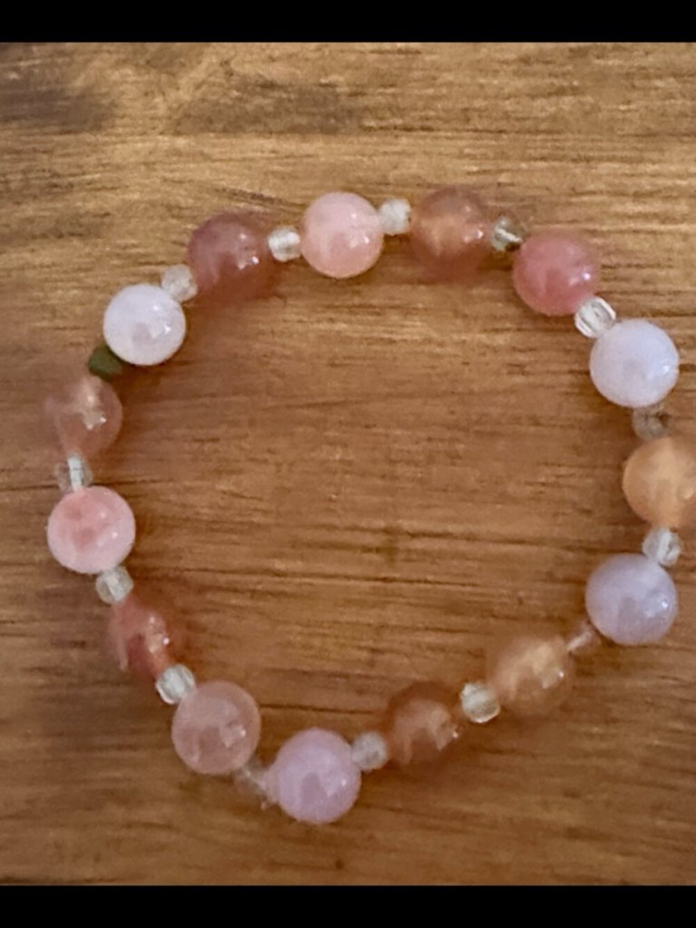 Red Botswana Rainbow Agate bracelet handmade jewelry festival boho earth girl